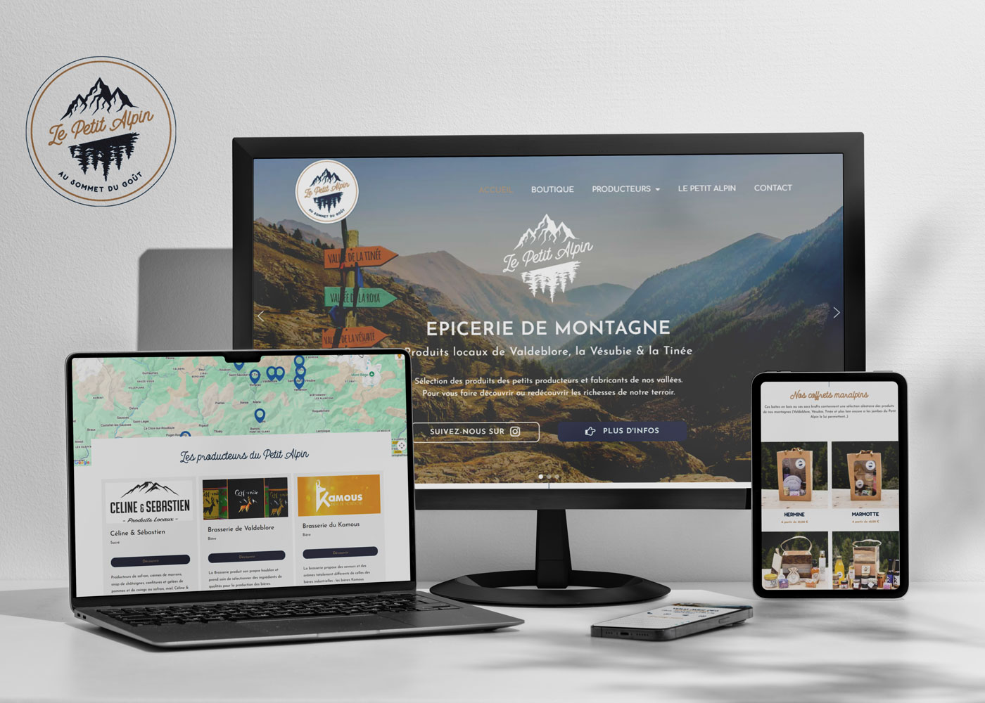 Communication et site internet 8 Le Petit Alpin
