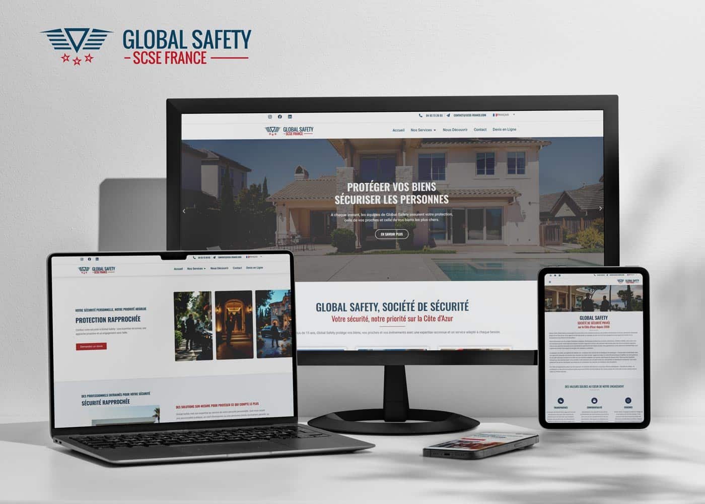 Communication et site internet 2 Global Safety - SCSE