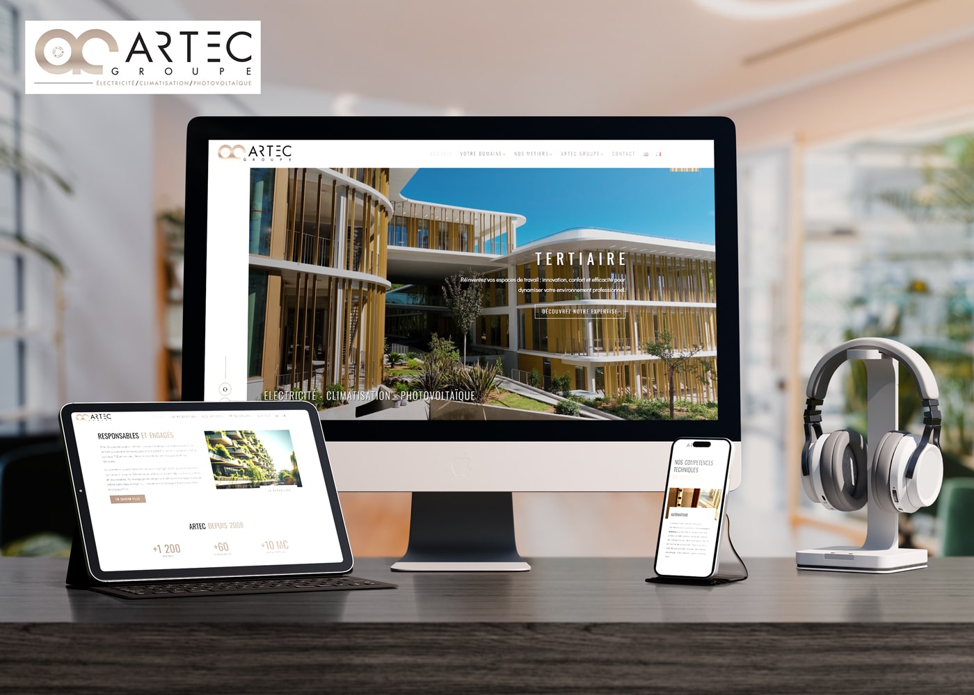 Communication et site internet 4 Artec Groupe