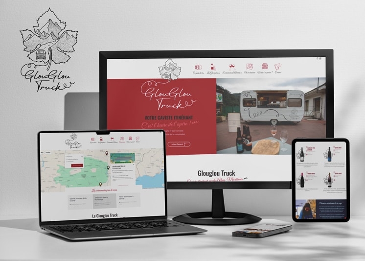 Communication et site internet 5 Glouglou Truck